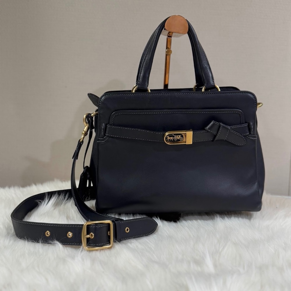 Coach Black Shoulder Bag